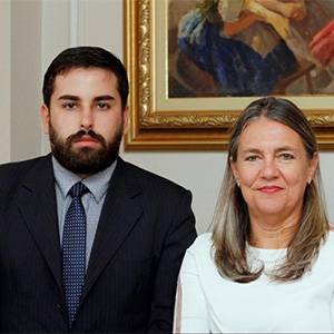 Lídia Herzberg e Matheus Bernardes 
